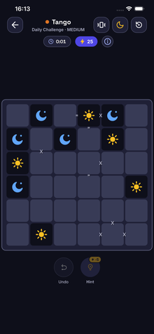 Tango: Binary logic
